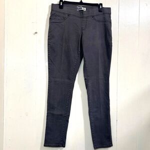 Levi's Signature Women's Mid-Rise Skinny Jeans Size 12 Gray Pull-on Jeans